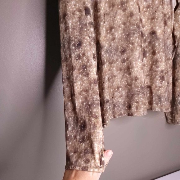 Loco Kaile Men's 2XL Lightweight Long Sleeve Fishing Shirt, Brown - Picture 5 of 9